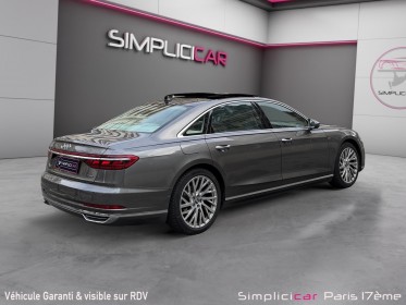 Audi a8 a8 l 50 tdi 286 tiptronic 8 quattro avus extended / bang olufsen / tv / camera 360 / entretien audi occasion paris...