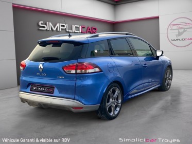 Renault clio iv estate tce 120 gt edc6 caméra de recul régulateur climatisation garantie 12 mois occasion barberey...