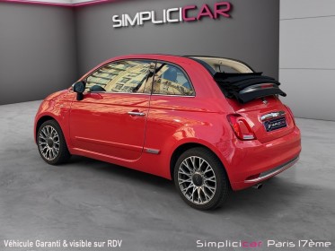 Fiat 500c my17 0.9 85 ch twinair ss lounge/ radar de recul / attelage / entretien full fiat occasion paris 17ème (75)(porte...