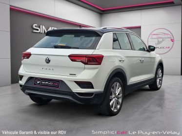 Volkswagen t-roc 2.0 tdi 150 start/stop dsg7 4motion carat occasion simplicicar velay simplicicar simplicibike france