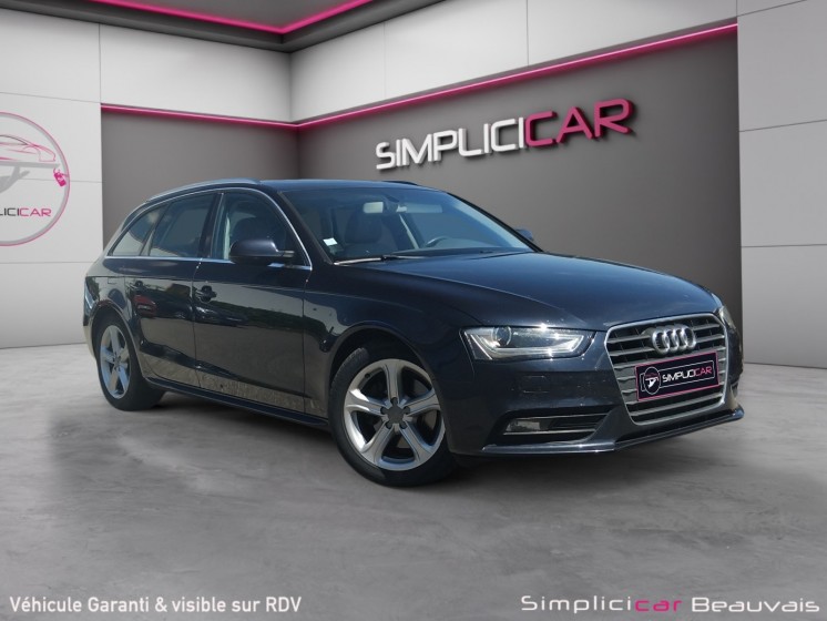 Audi a4 avant 1.8 tfsi 120 multitronic a ambition luxe occasion parc voitures beauvais simplicicar simplicibike france
