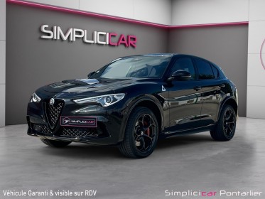 Alfa romeo stelvio quadrifoglio 2.9 v6 510ch at8 toit ouvrant garantie 12 mois occasion simplicicar pontarlier auto ...