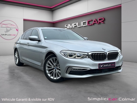Bmw serie 5 g30 530d xdrive 265 ch bva8 luxury toit ouvrant sièges et volant chauffant garantie 12 mois occasion simplicicar...