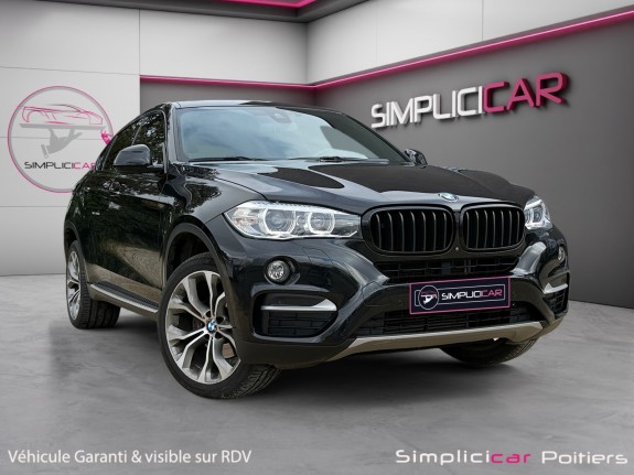 Bmw x6 f16 xdrive30d 258 ch lounge plus attelage harman kardon affichage tête haute garantie 12 mois occasion simplicicar...