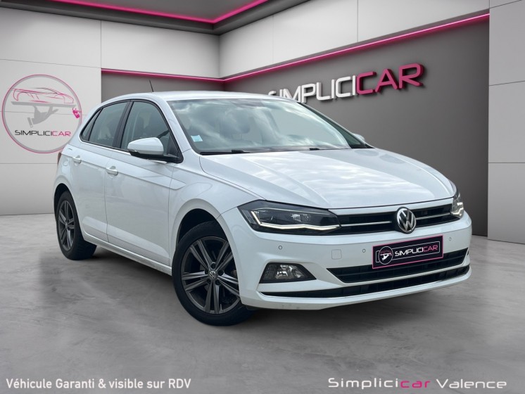 Volkswagen polo 1.0 tsi 115 bvm6 carat exclusive 1ère main carplay full led sièges alcantara chauffants caméra recul......