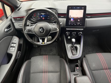 Renault clio v tce 130 edc fap rs line sieges chauffants/camera 360/park assist/bose occasion simplicicar lyon nord...