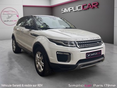 Land rover range rover evoque td4 150 bva pure occasion paris 17ème (75)(porte maillot) simplicicar simplicibike france