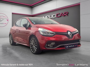 Renault clio iv 1.6 turbo 200 edc rs garantie 12 mois occasion simplicicar le mans simplicicar simplicibike france