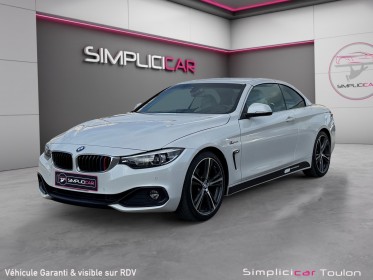 Bmw serie 4 cabriolet f33 lci 430i 252cv bva8 m sport - suivi entretien - harman - sièges chauffants - garantie occasion...