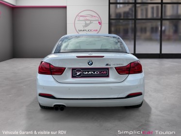 Bmw serie 4 cabriolet f33 lci 430i 252cv bva8 m sport - suivi entretien - harman - sièges chauffants - garantie occasion...