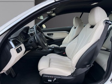 Bmw serie 4 cabriolet f33 lci 430i 252cv bva8 m sport - suivi entretien - harman - sièges chauffants - garantie occasion...