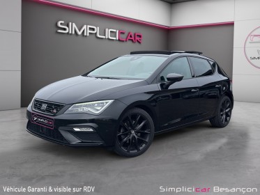 Seat leon 2.0 tdi 150 dsg7 fr apple car play camera recul attelage amovible occasion simplicicar besanÇon simplicicar...