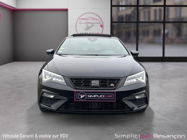 Seat leon 2.0 tdi 150 dsg7 fr apple car play camera recul attelage amovible occasion simplicicar besanÇon simplicicar...