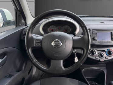 Nissan micra 1.2 - 65 mix, gps, écran tactile, bluetooth, garantie 12 mois. occasion simplicicar lunel simplicicar...