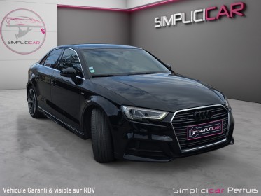 Audi a3 berline 2.0 tdi 184 s tronic 7 quattro s line full black audio bang  olufsen garantie 12 mois occasion simplicicar...