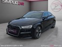 Audi a3 berline 2.0 tdi 184 s tronic 7 quattro s line full black audio bang  olufsen garantie 12 mois occasion simplicicar...