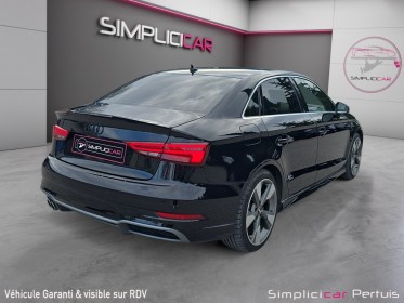 Audi a3 berline 2.0 tdi 184 s tronic 7 quattro s line full black audio bang  olufsen garantie 12 mois occasion simplicicar...
