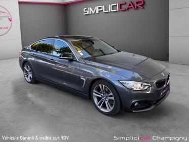 Bmw serie 4 gran coupe f36 420d 190 ch sport / volant pack m / led / camera occasion champigny-sur-marne (94) simplicicar...