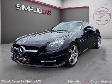 Mercedes slk 200 k cabriolet pack a/ intelligentlight performances/siege chauffan /aircarf occasion champigny-sur-marne (94)...