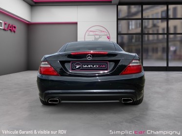 Mercedes slk 200 k cabriolet pack a/ intelligentlight performances/siege chauffan /aircarf occasion champigny-sur-marne (94)...