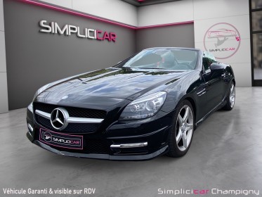 Mercedes slk 200 k cabriolet pack a/ intelligentlight performances/siege chauffan /aircarf occasion champigny-sur-marne (94)...