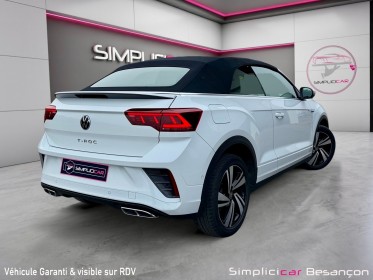 Volkswagen t-roc cabriolet 1.5 tsi evo 150 start/stop dsg7 r-line 1 ère main garantie constructeur occasion simplicicar...