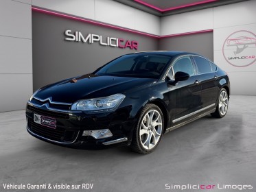 Citroen c5 c5 hdi 200 fap exclusive a  sieges avants chauffants et massant garantie 12 mois occasion simplicicar limoges ...