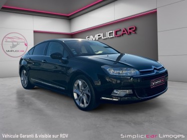 Citroen c5 c5 hdi 200 fap exclusive a  sieges avants chauffants et massant garantie 12 mois occasion simplicicar limoges ...