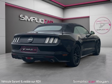 Ford mustang convertible v8 5.0 421 gt auto garantie 12 mois occasion simplicicar royan simplicicar simplicibike france