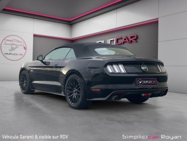 Ford mustang convertible v8 5.0 421 gt auto garantie 12 mois occasion simplicicar royan simplicicar simplicibike france