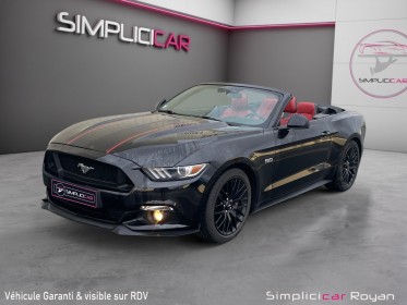 Ford mustang convertible v8 5.0 421 gt auto garantie 12 mois occasion simplicicar royan simplicicar simplicibike france