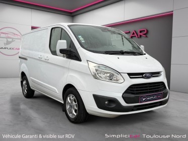 Ford transit custom fourgon 270 l1h1 2.2 tdci 125 occasion simplicicar toulouse nord simplicicar simplicibike france