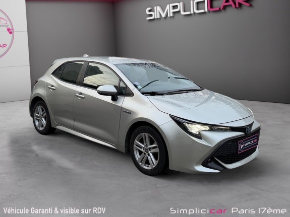 Toyota corolla hybride 122h dynamic / camÉra de recul occasion paris 17ème (75)(porte maillot) simplicicar simplicibike...