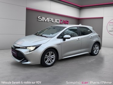 Toyota corolla hybride 122h dynamic / camÉra de recul occasion paris 17ème (75)(porte maillot) simplicicar simplicibike...