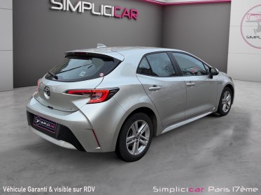Toyota corolla hybride 122h dynamic / camÉra de recul occasion paris 17ème (75)(porte maillot) simplicicar simplicibike...