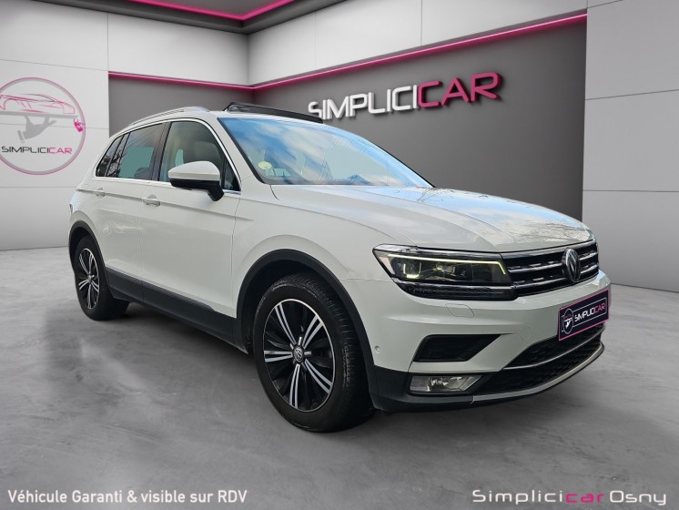 Volkswagen tiguan carat exclusive 2.0 tdi 150 occasion osny simplicicar simplicibike france