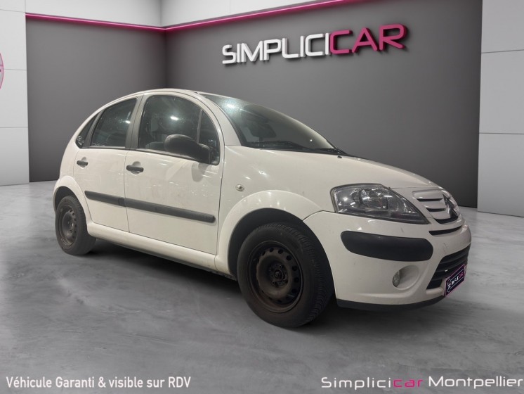 Citroen c3 c3 1.4l hdi garantie 12 mois occasion montpellier (34) simplicicar simplicibike france