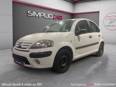 Citroen c3 c3 1.4l hdi garantie 12 mois occasion montpellier (34) simplicicar simplicibike france
