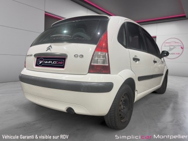 Citroen c3 c3 1.4l hdi garantie 12 mois occasion montpellier (34) simplicicar simplicibike france