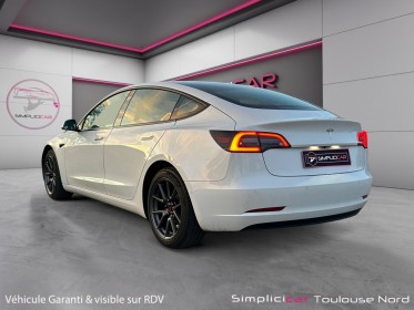 Tesla model 3 autonomie standard plus rwd garantie constructeur 2029 cable charge rapide occasion simplicicar toulouse nord...
