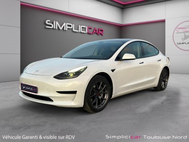 Tesla model 3 autonomie standard plus rwd garantie constructeur 2029 cable charge rapide occasion simplicicar toulouse nord...