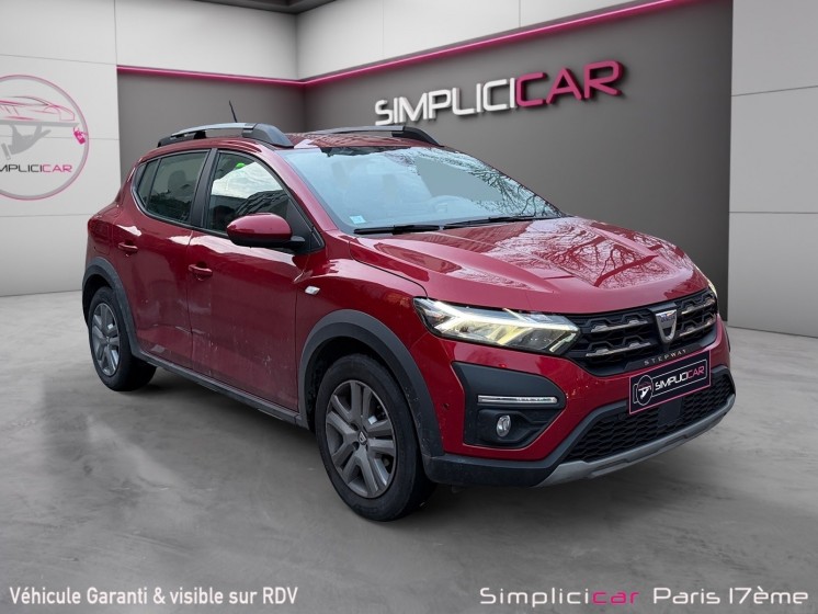 Dacia sandero eco-g 100 stepway essentiel - 1ere main - garantie 12 mois - caméra de recul- climatisation automatique...