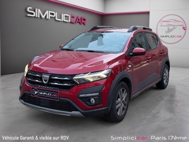 Dacia sandero eco-g 100 stepway essentiel - 1ere main - garantie 12 mois - caméra de recul- climatisation automatique...