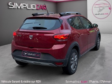 Dacia sandero eco-g 100 stepway essentiel - 1ere main - garantie 12 mois - caméra de recul- climatisation automatique...