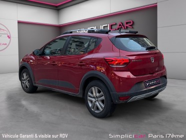 Dacia sandero eco-g 100 stepway essentiel - 1ere main - garantie 12 mois - caméra de recul- climatisation automatique...