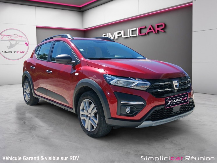 Dacia sandero 1.0tce 90ch stepway essentiel  capteurs ar / bluethooth occasion réunion ville st pierre simplicicar...