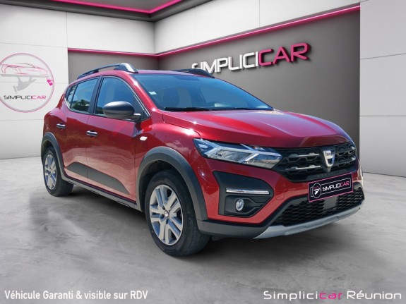 Dacia sandero 1.0tce 90ch stepway essentiel  capteurs ar / bluethooth occasion réunion ville st pierre simplicicar...