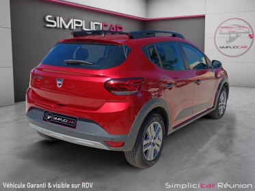 Dacia sandero 1.0tce 90ch stepway essentiel  capteurs ar / bluethooth occasion réunion ville st pierre simplicicar...