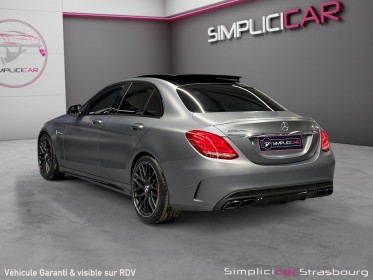 Mercedes classe c 63 s mercedes-amg speedshift mct amg malus paye suivi complet mercedes - toit ouvrant - cam 360 - sieges......