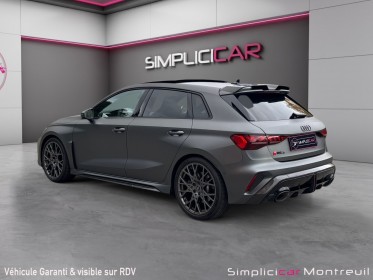 Audi rs3 sportback 2.5 tfsi 400 s tronic 7 quattro occasion montreuil (porte de vincennes)(75) simplicicar simplicibike france